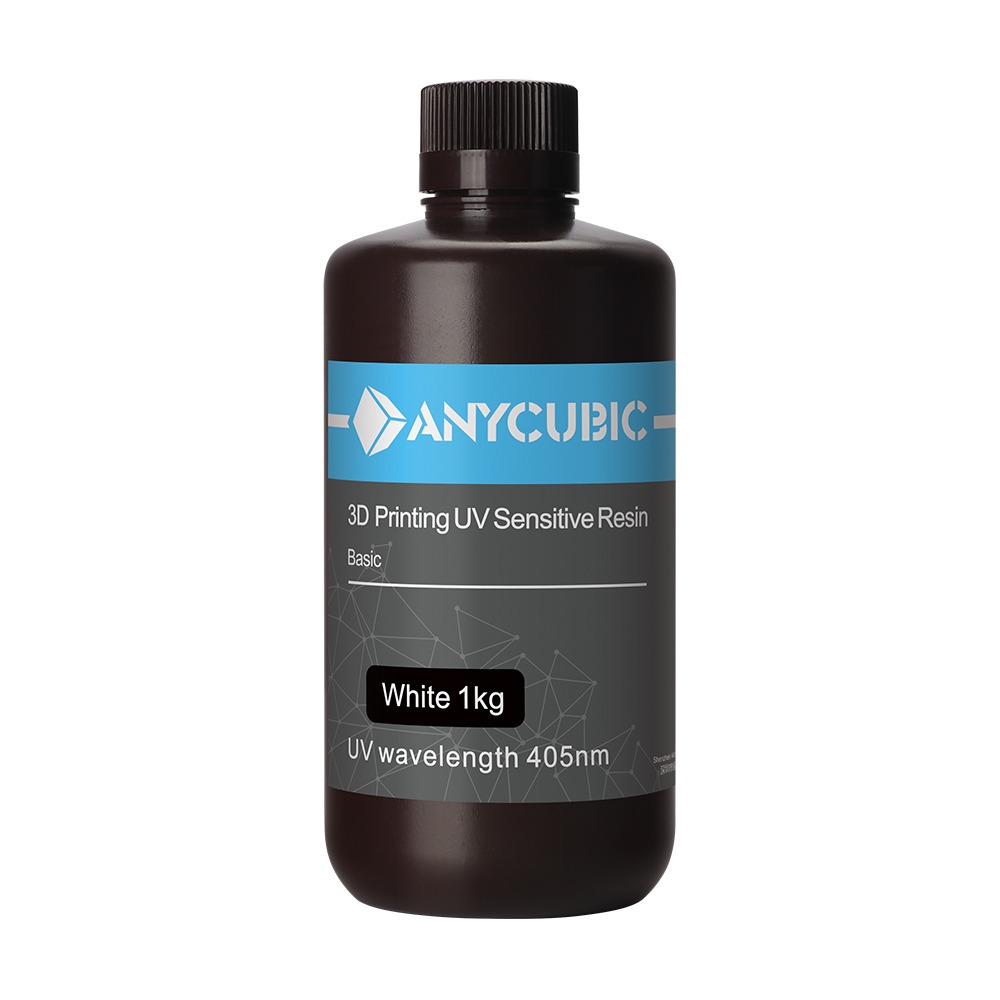 Vitt UV resin anycubic 1kg