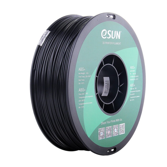 eSun svart ABS filament