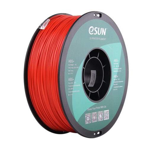 eSun röd abs filament 1kg