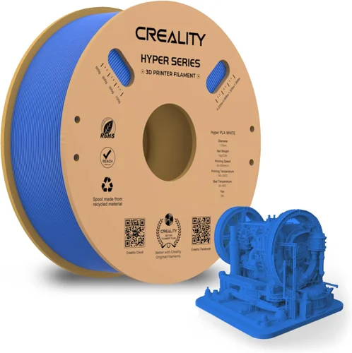 Creality filament hyper PLA blå 1kg 1.75mm