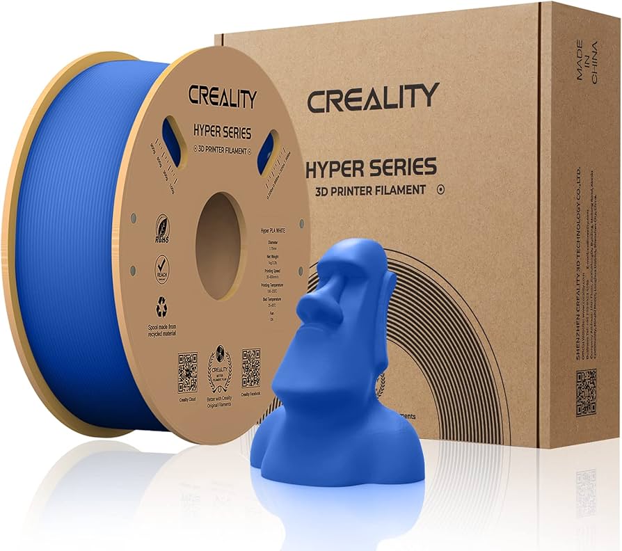 Creality filament hyper PLA blå 1kg 1.75mm