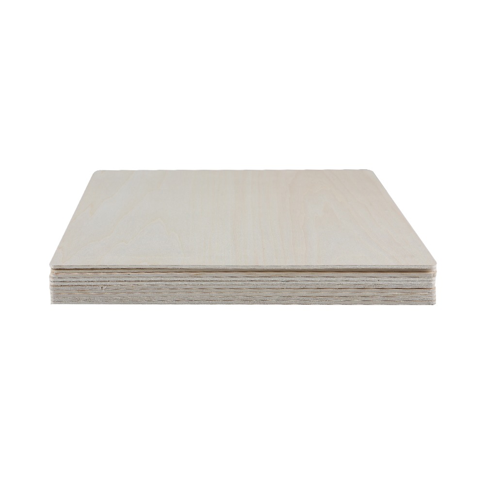 10-pack basswood träskivor 200x200x3mm - Bild 2