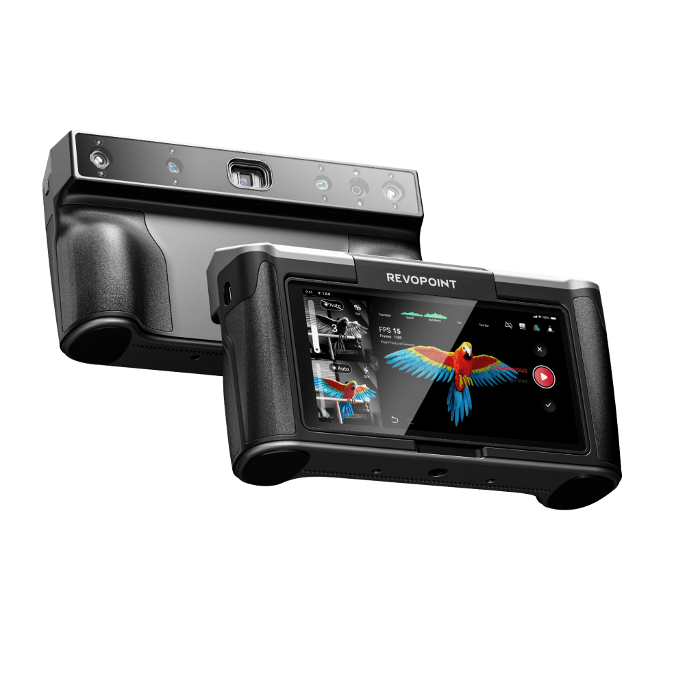 Revopoint Miraco Pro 3D Scanner fram och baksida