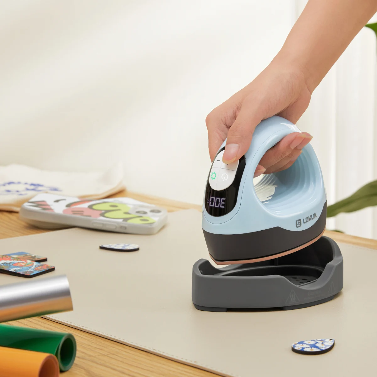 LOKLiK ImPress™ Mini 3 - Liten tryck & värmepress - Bild 2