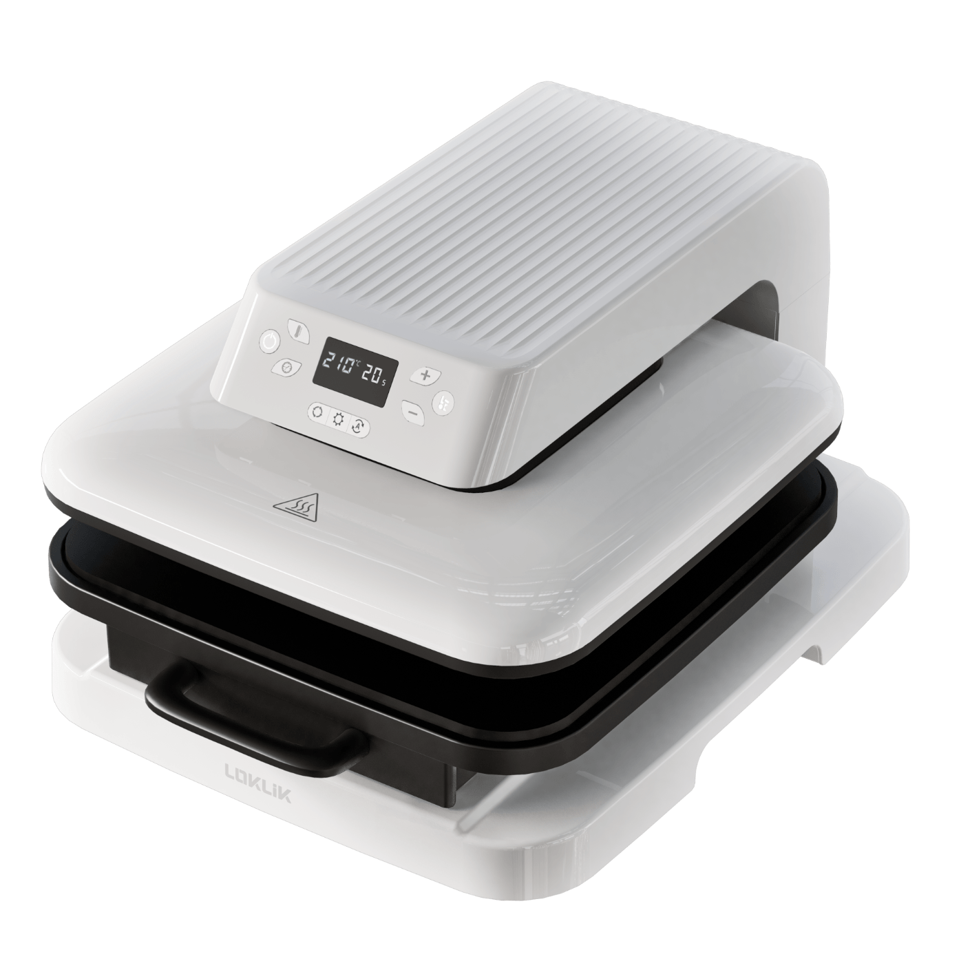 LOKLiK Auto värmepress för textiltryck hemma