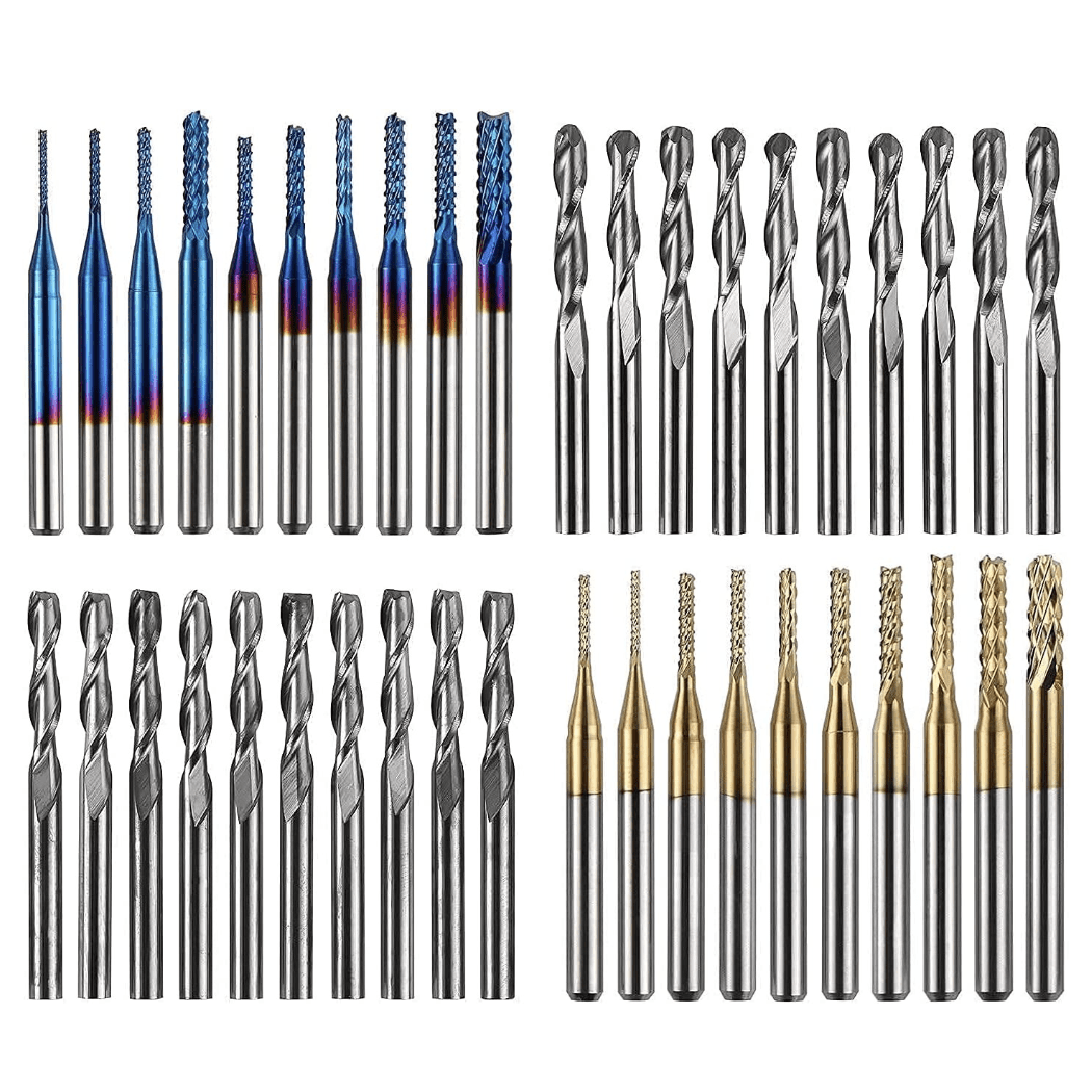 fräsborr set för cnc