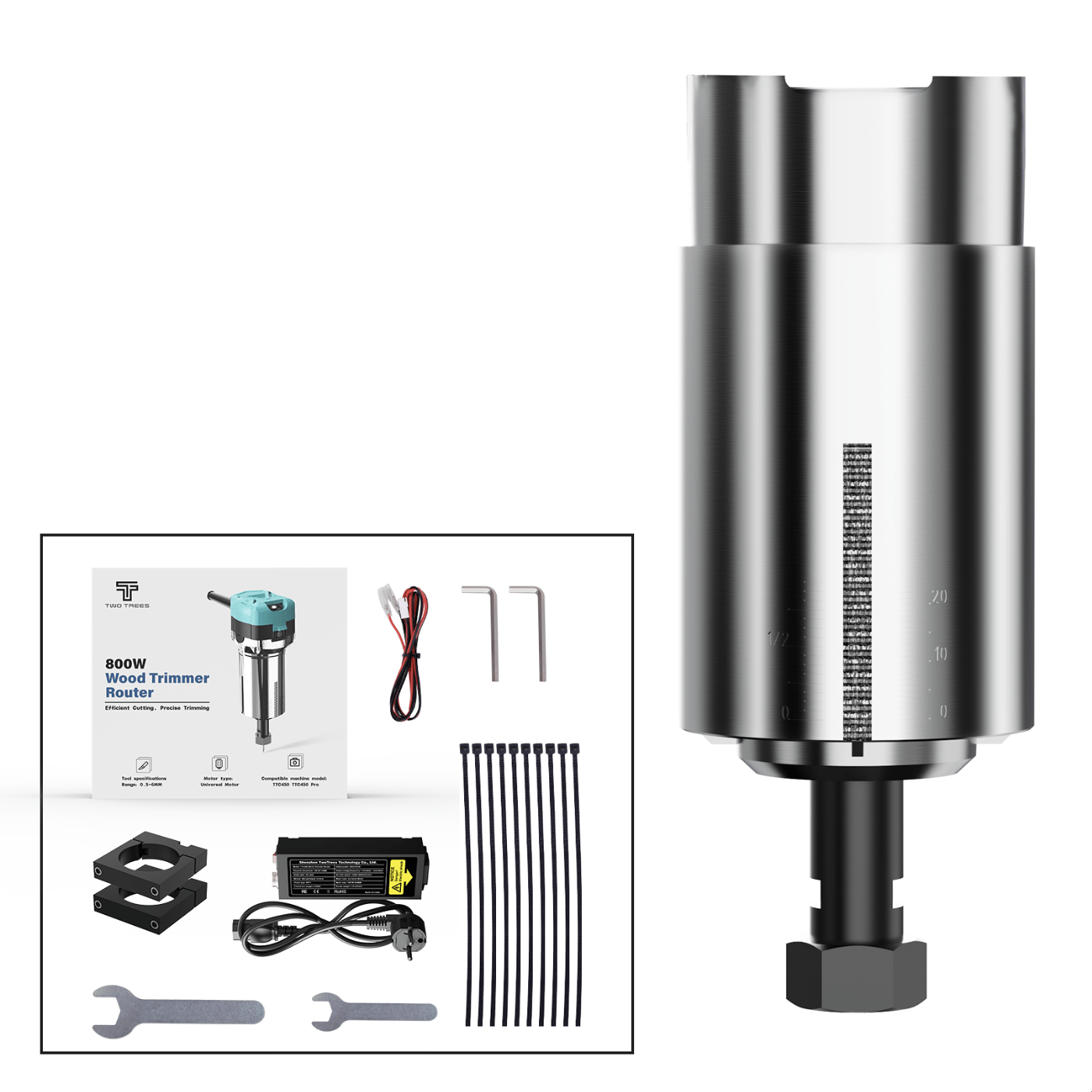 TwoTrees TTC450-series Wood Trimmer Router - Bild 4