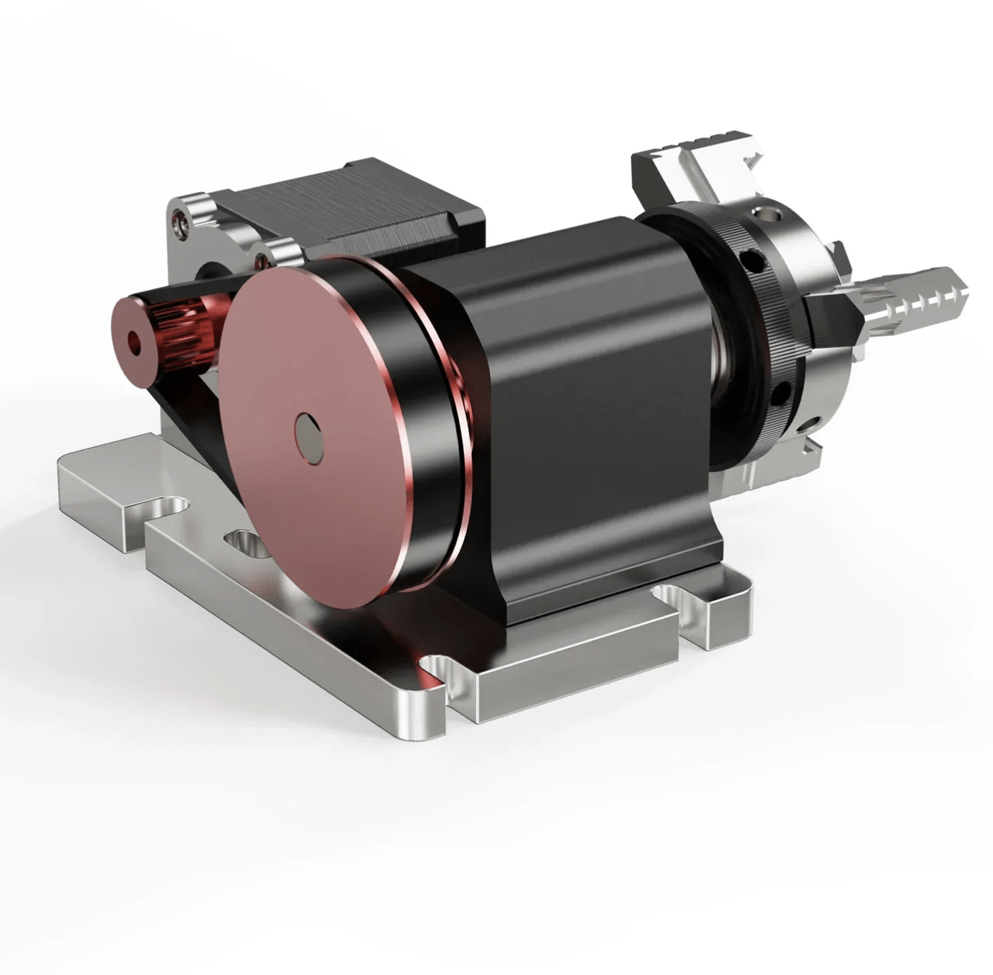 TwoTrees 4th Axis CNC Rotary Module Kit - Bild 3