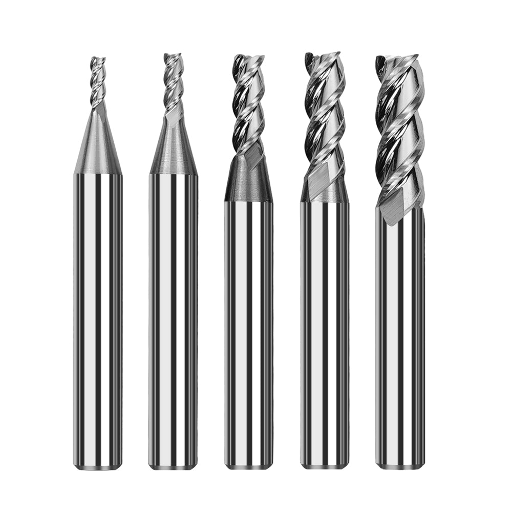 TwoTrees CNC End Mills – 5-pack frässtål